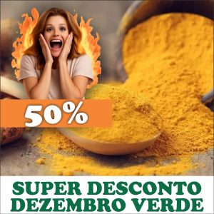 Açafrão-da-terra / Cúrcuma - Curcuma longa (em pó)