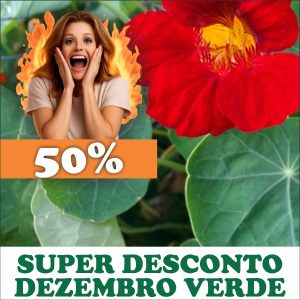 Capuchinha - Tropaeolum majus (folhas secas)