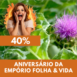 Cardo-mariano - Silybum marianum (folhas secas)
