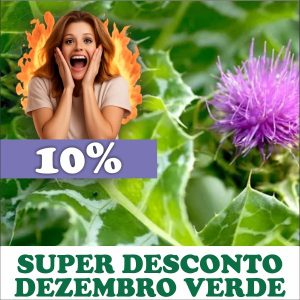 Cardo-mariano - Silybum marianum (folhas secas)