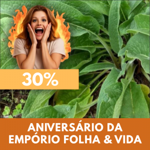 Confrei - Symphytum officinale (folhas secas) - *não ingerir