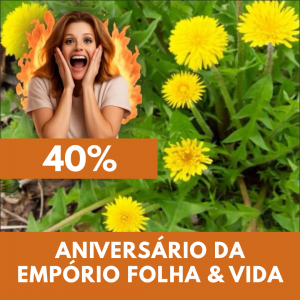 Dente-de-leão - Taraxacum officinale (folhas secas)