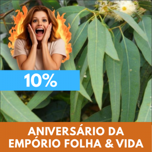 Eucalipto - Eucaliptus sp. (folhas secas)