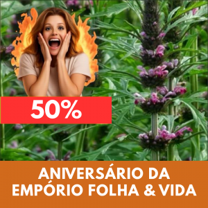 Rubim / Erva-macaé - Leonurus sibiricus (folhas secas)