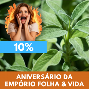Sálvia - Salvia officinalis (folhas secas)