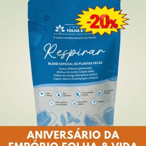 Blend Respirar - Sinta a Energia Revigorante da Natureza COMO UM SOPRO DE VIDA EM SEUS PULMÕES