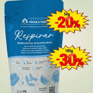 Blend Respirar - Sinta a Energia Revigorante da Natureza COMO UM SOPRO DE VIDA EM SEUS PULMÕES